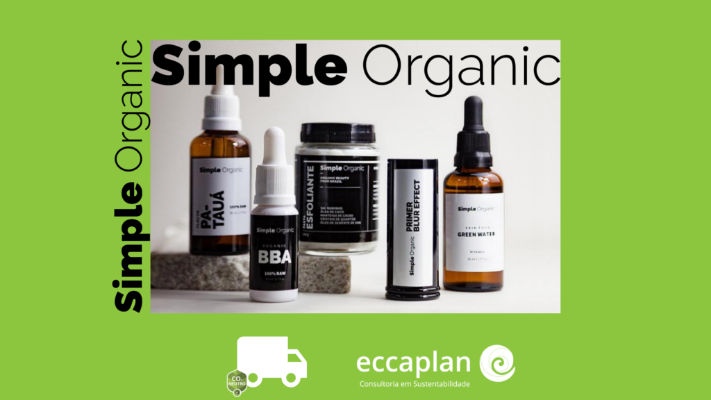 Simple Organic Beauty Agora é Frete Neutro Eccaplan