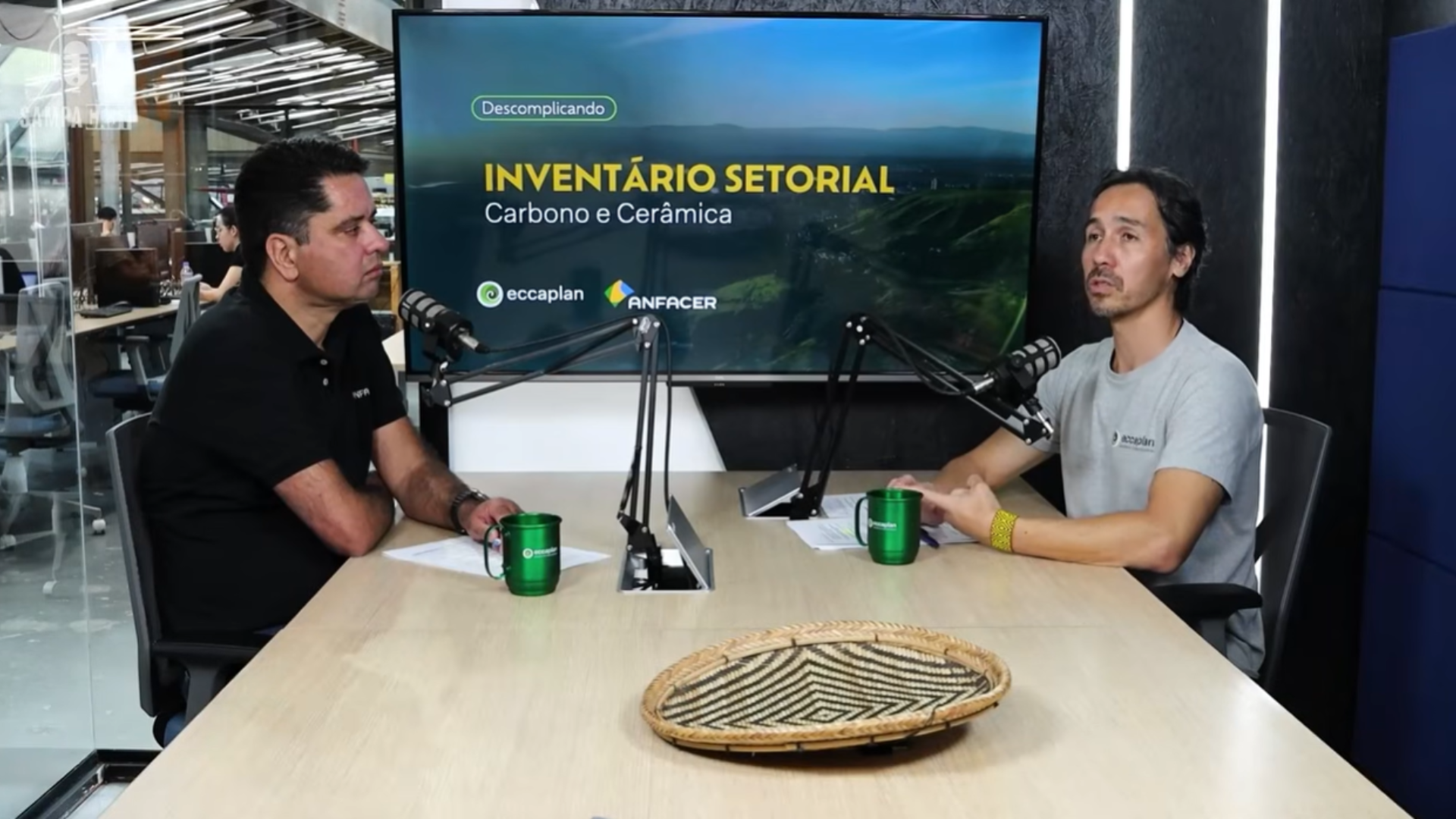Inventário setorial de emissões de GEE: Anfacer e Eccaplan