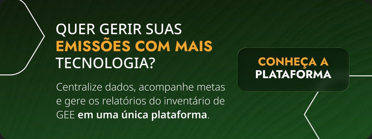 Banner: gestão de emissões do GHG Protocol com tecnologia